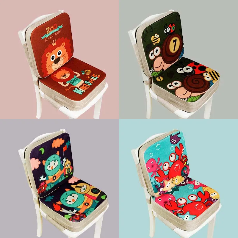 Baby High Chair Booster - Children Kids Increased Booster Seat Cushion