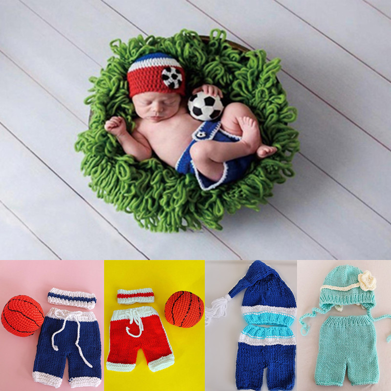 Baby Products Expo - 3/2 Pcs/set Newborn Photography Props Costumes