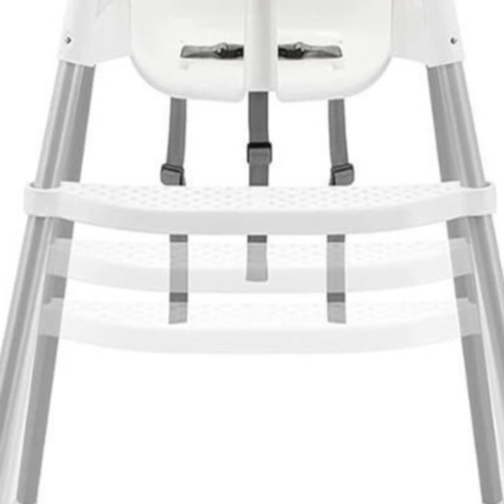 Baby High Chair Booster - Comfortable Highchair Footrest Anti-Slip Surface Adjustable