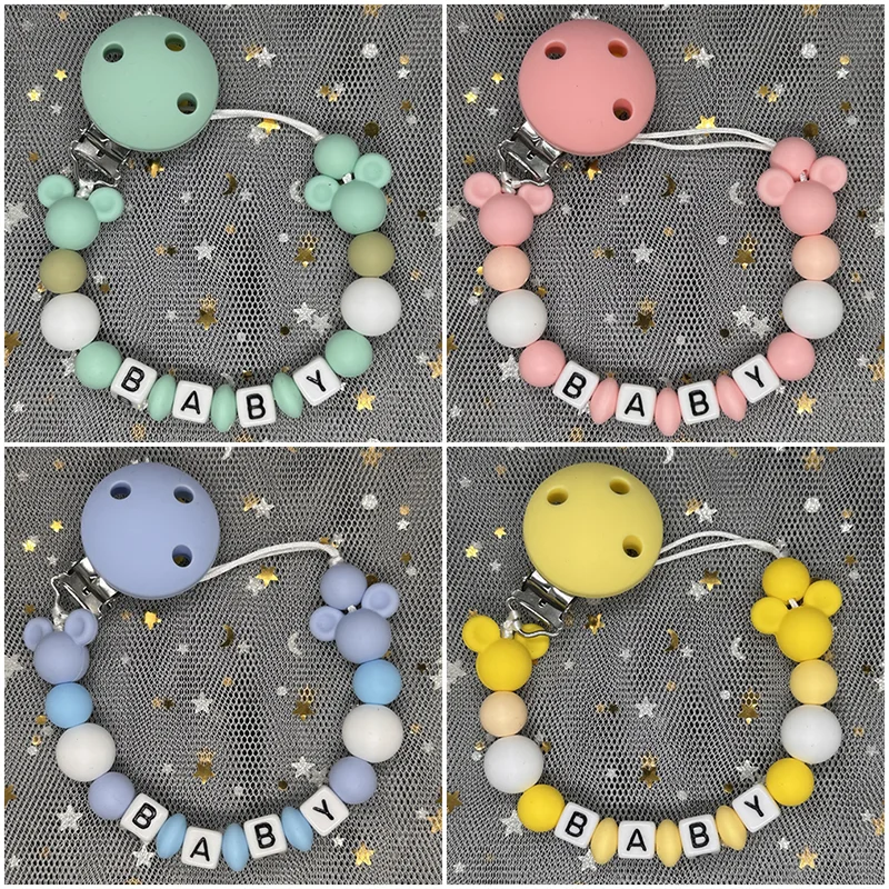 Baby Product - Baby Pacifier Clip Personalised Name Dummy