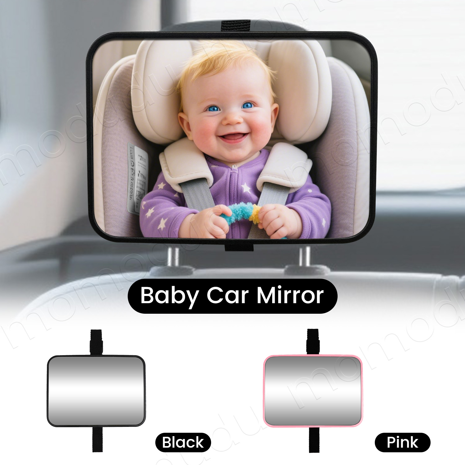 Baby Monitor Sensor - Baby Car Mirror Rearview Infant Child