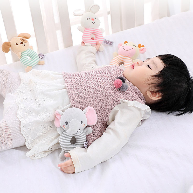 New Baby Rattle Toys Cartoon A - огляд і ціна Baby Rattle Toy Set