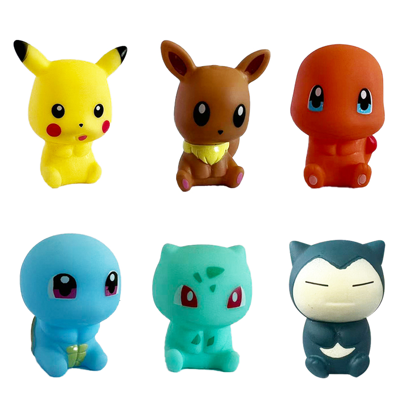 6Pcs Pokemon Bath Toys Pikachu - огляд і ціна Baby Products Kit