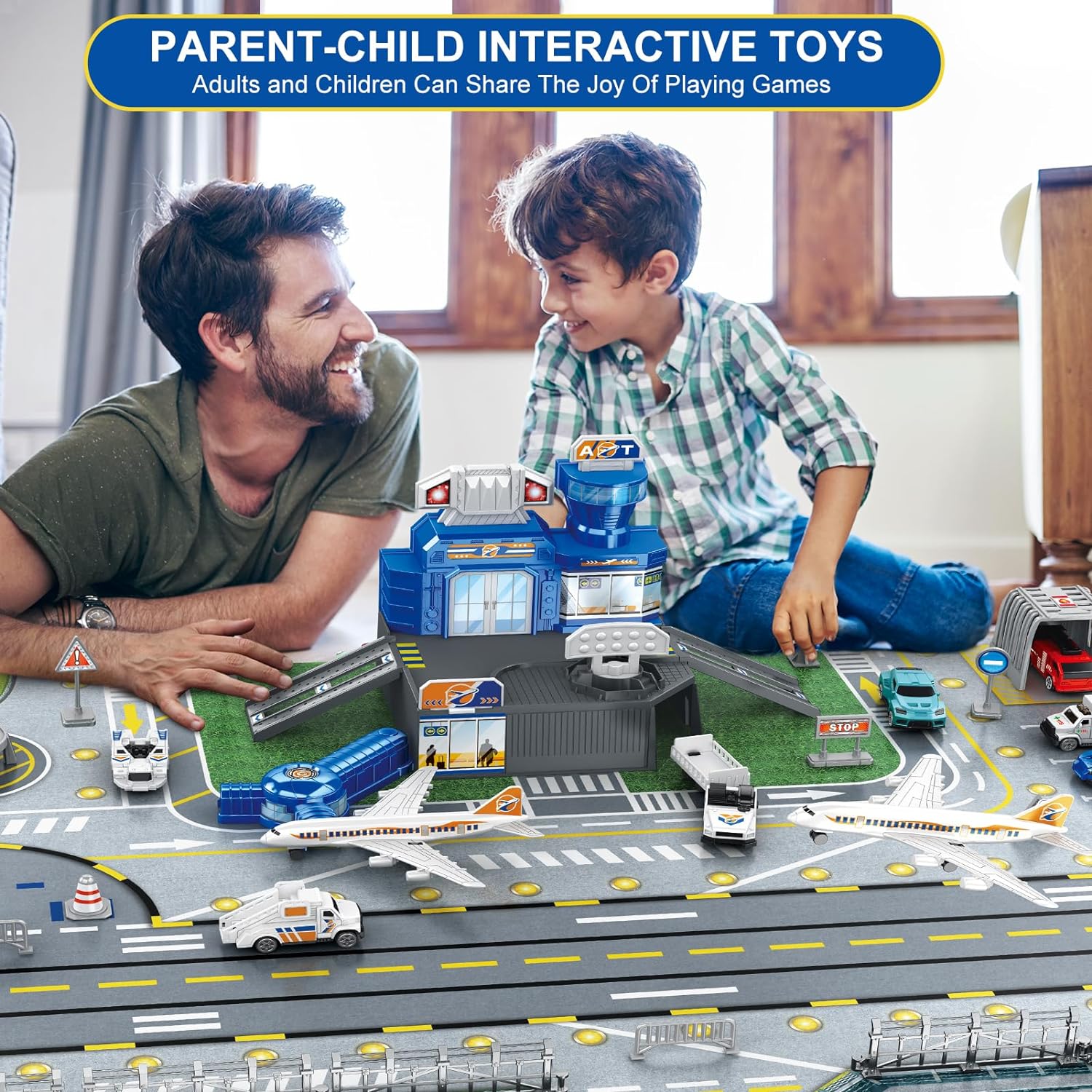Children's Airport Scene Toy S - огляд і ціна Play Mat