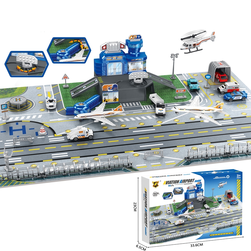 Children's Airport Scene Toy S - огляд і ціна Play Mat