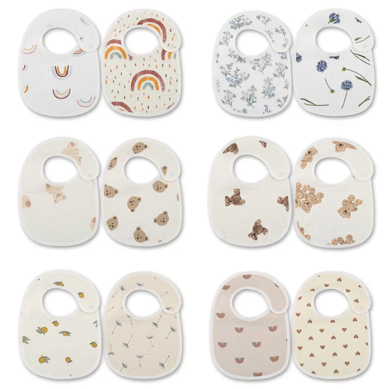 2pcs/set Waterproof Baby Bibs  - огляд і ціна Baby Products Kit