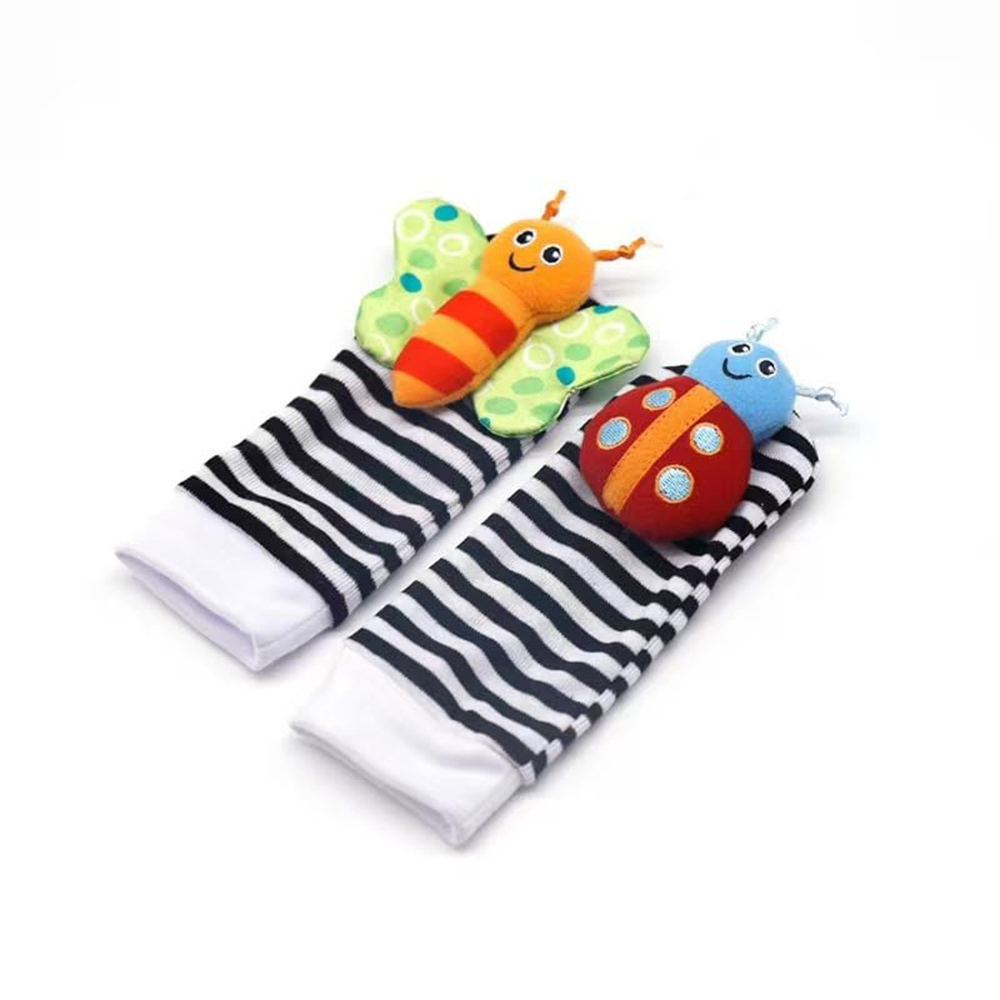 4pcs Baby Rattle Toys Cute Stu - огляд і ціна Baby Rattle Toy Set