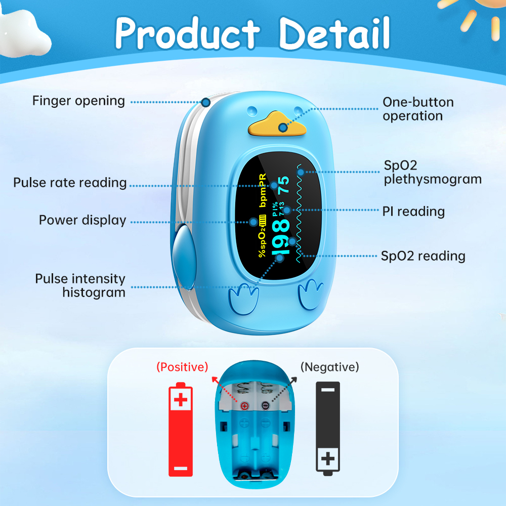 HealthTree Baby Finger Pulse O - огляд і ціна Baby Monitor Sensor