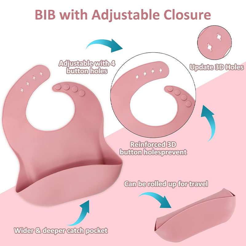 Children's silicone tableware  - огляд і ціна Baby Products Kit