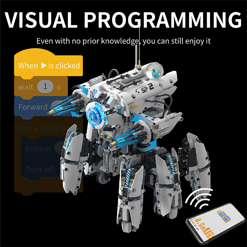 Technical Programming Hexapod  - огляд і ціна Lego Set City