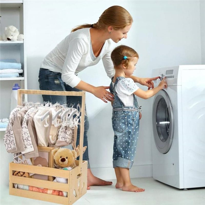 A25F-Wooden Baby Shower Gift B - огляд і ціна Baby Products Hamper