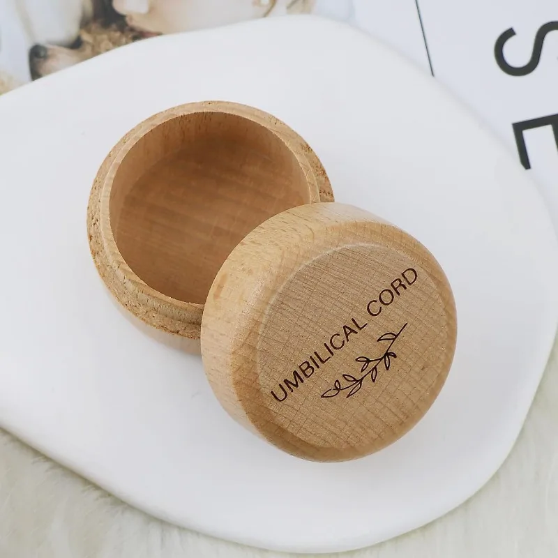 Wooden Baby Umbilical Cord Box - огляд і ціна Baby Products Storage Box