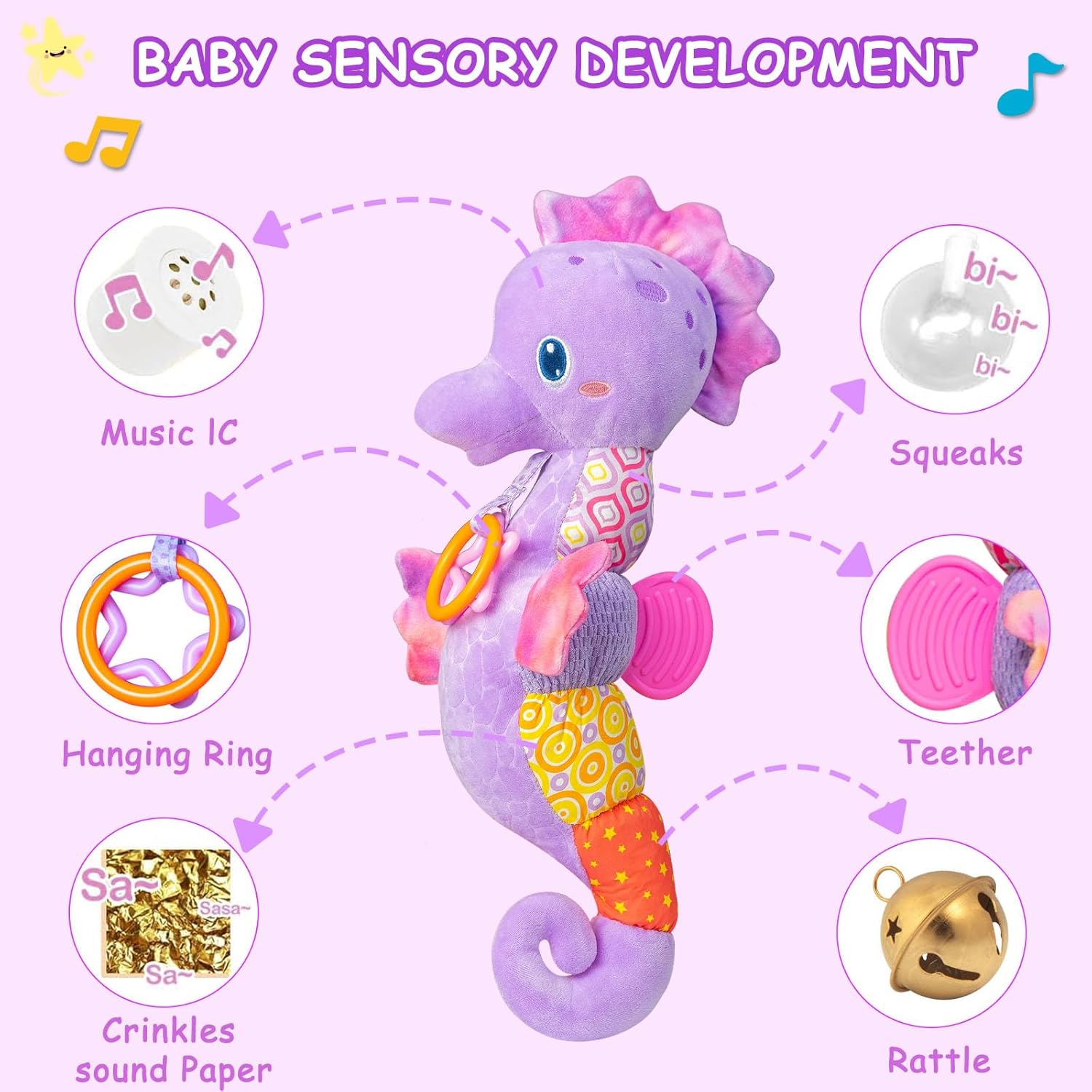 Baby Rattles Toys Infant Music - огляд і ціна Baby Rattle Toy Set