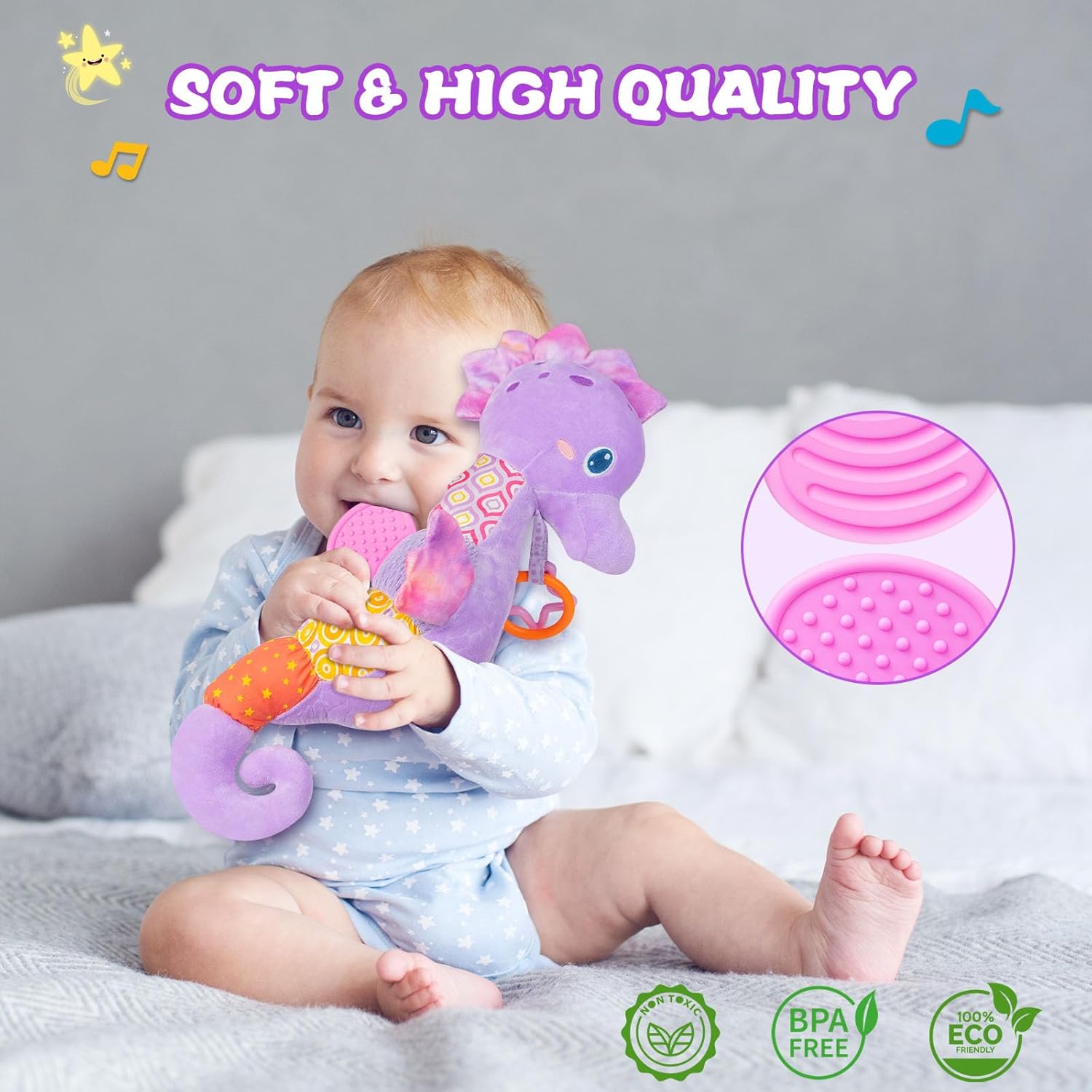 Baby Rattles Toys Infant Music - огляд і ціна Baby Rattle Toy Set