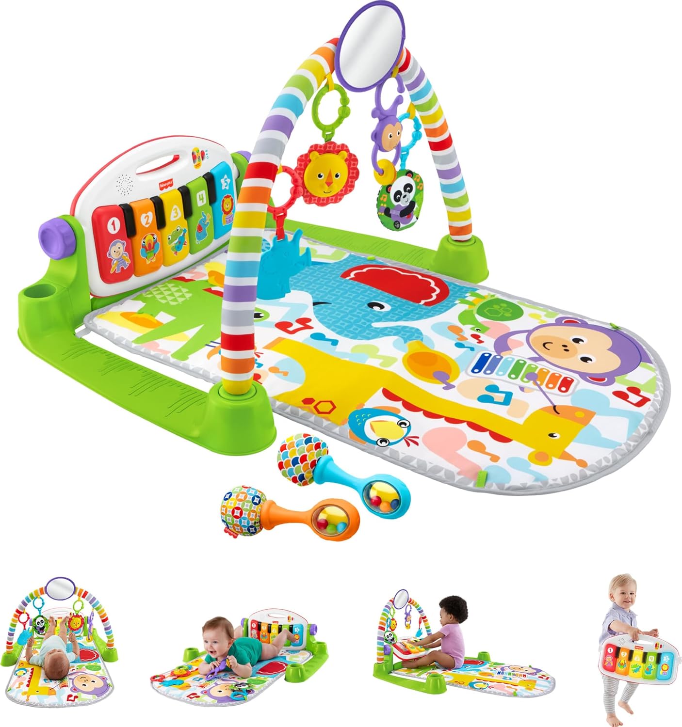 Deluxe Kick & Play Piano Gym w - огляд і ціна Play Mat