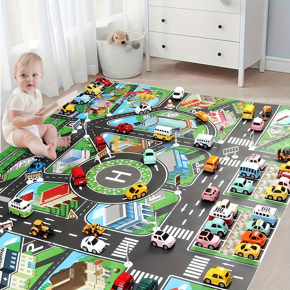 1pc, City Traffic Play Mat, La - огляд і ціна Play Mat