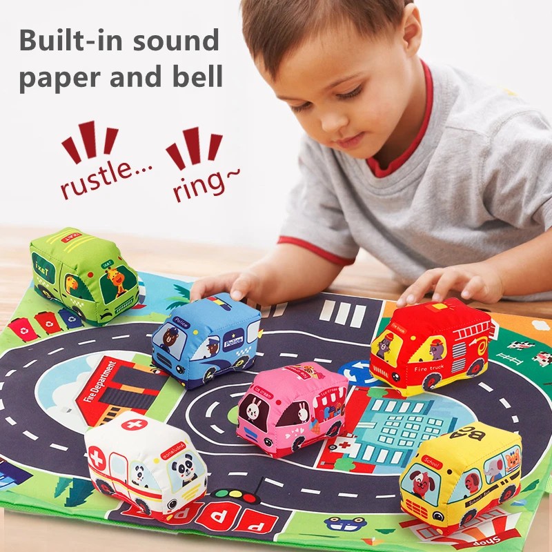 Soft Car Toy Set with Play Mat - огляд і ціна Play Mat