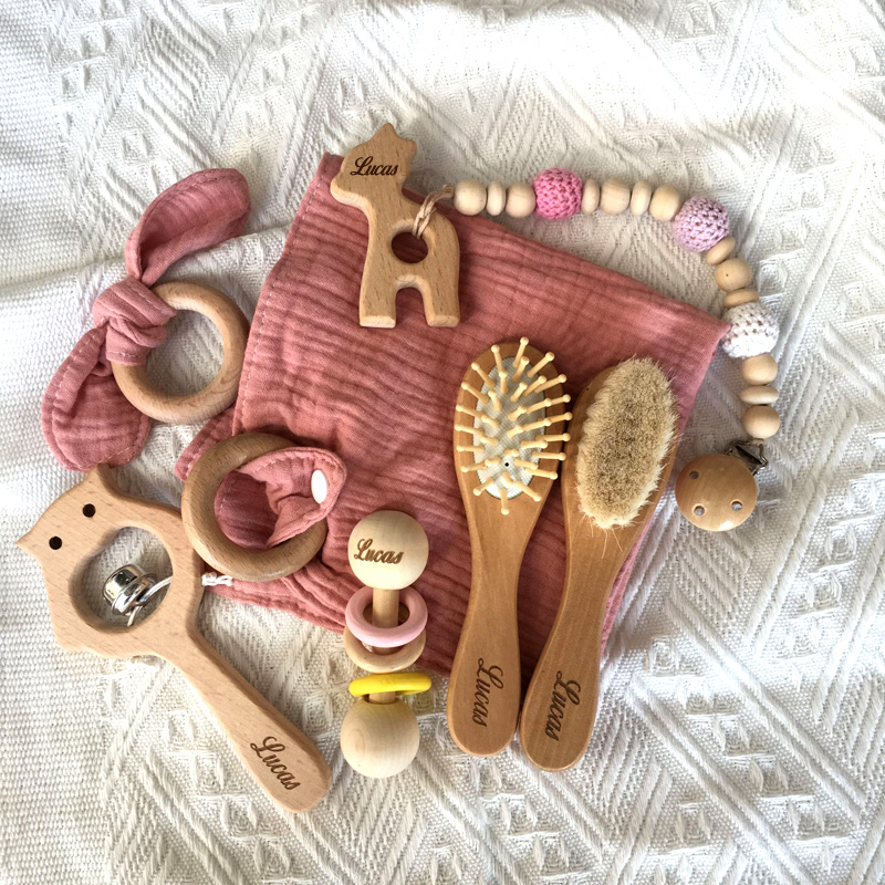 Personalized Name Bath Toys Se - огляд і ціна Baby Rattle Toy Set