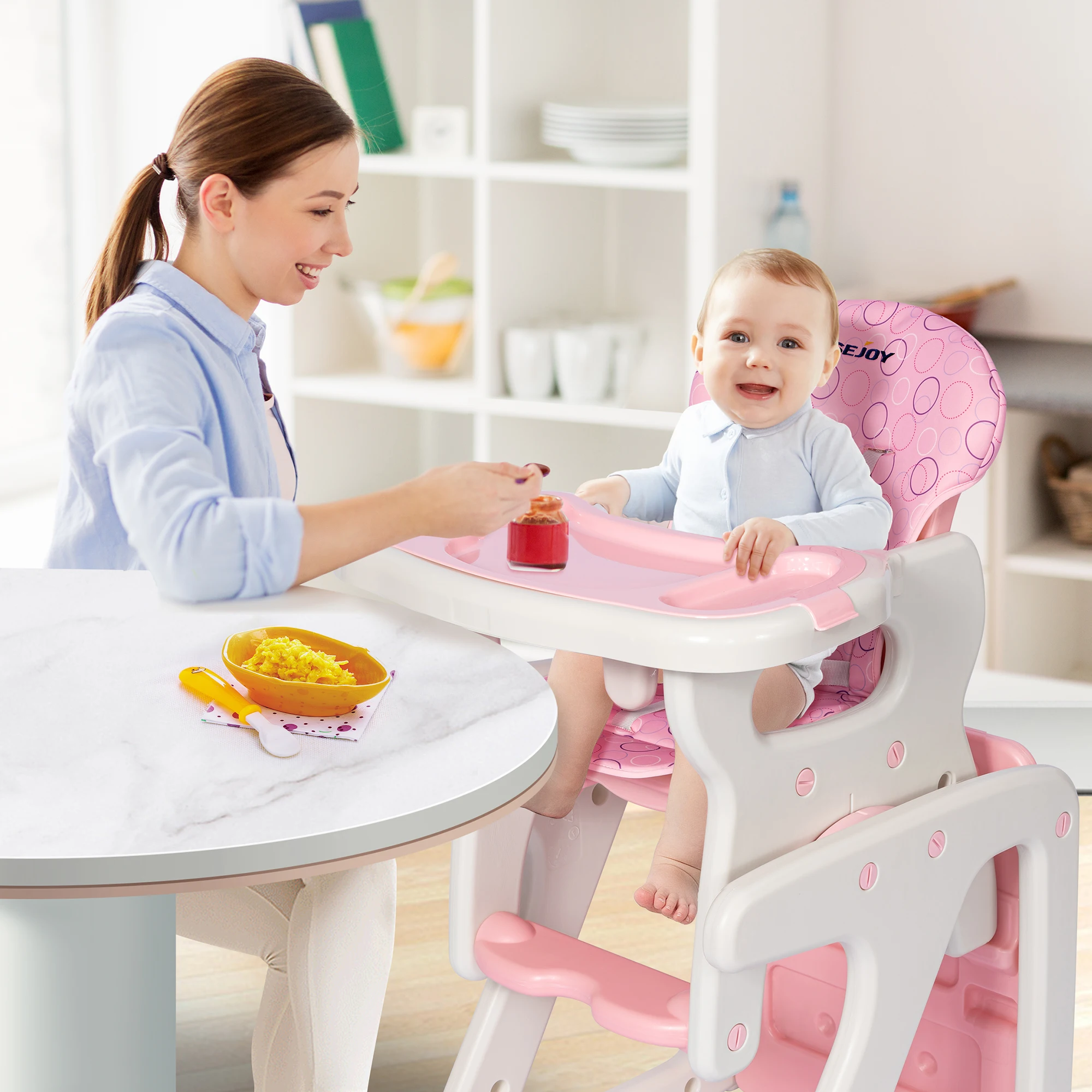 Baby Growth Chair - Convertibl - огляд і ціна Baby High Chair Booster